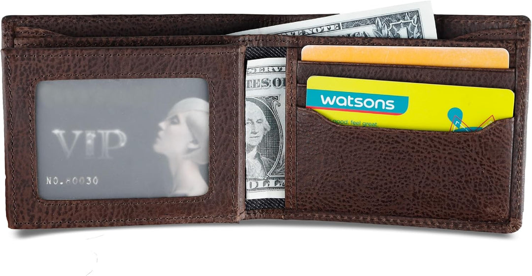Levi's Men's Classic Bifold Wallet with Multiple Card Slots...
