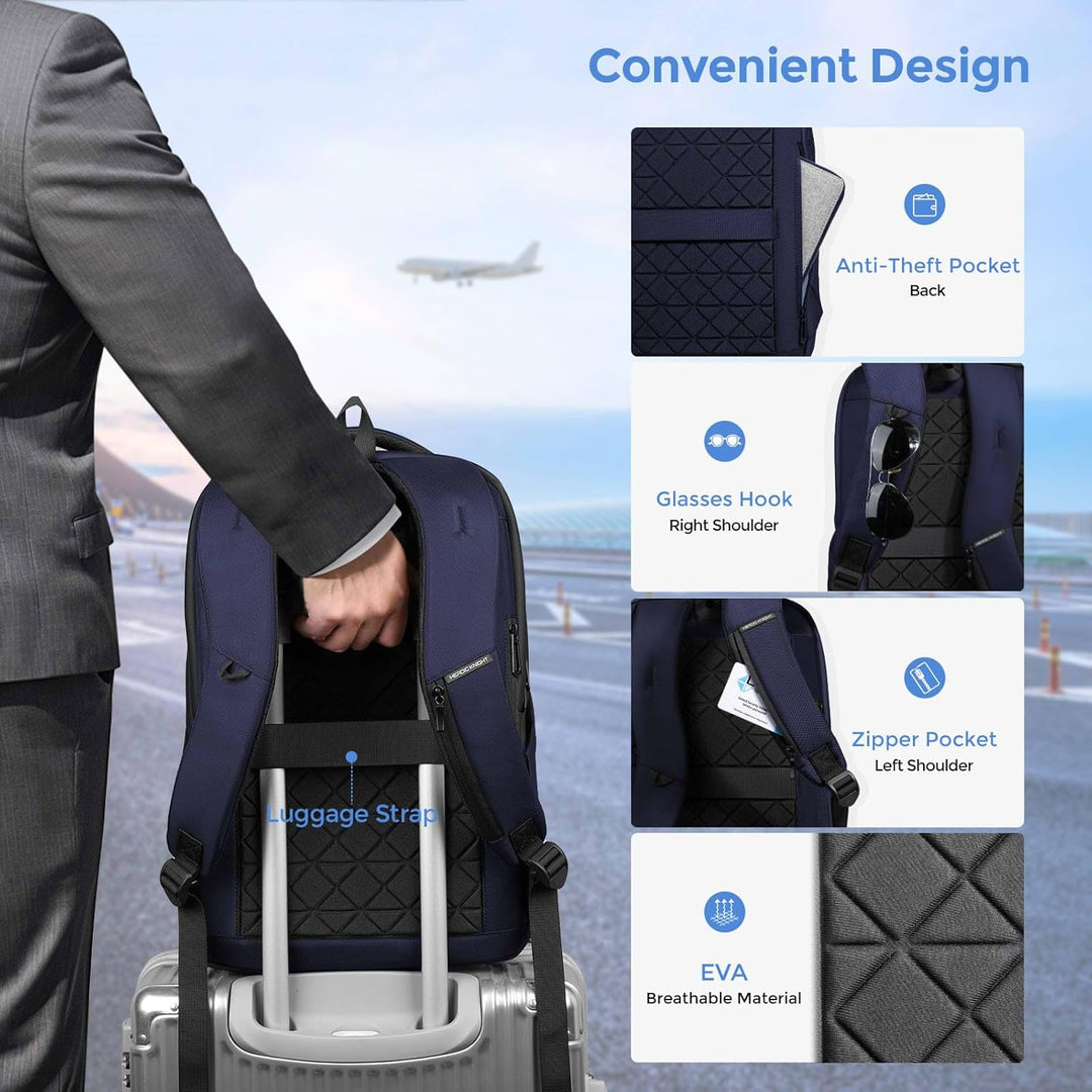 Mochila para laptop de 17.3 pulgadas para viajes, trabajo, oficina,...