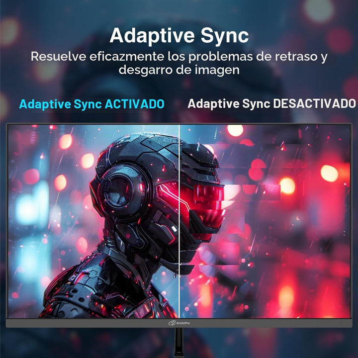 ArcticPro Monitor de 24 pulgadas 120Hz, FHD 1080p, monitor de compu...