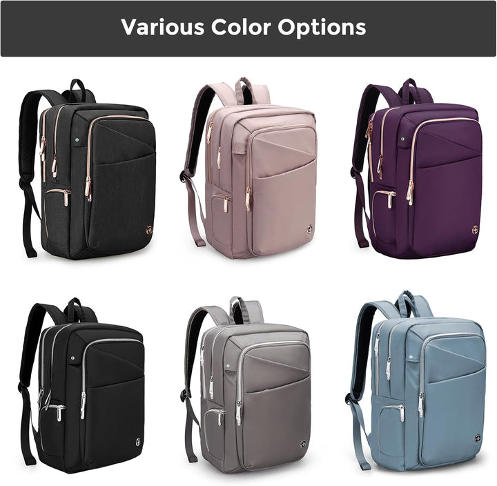 Swissdigital - Mochila de diseño para laptop de negocios para mujer...