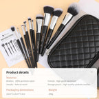 DUcare Brochas de maquillaje con estuche, 10 piezas de brochas