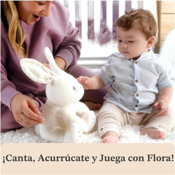 GUND - Baby Flora, el conejo animado de peluche, juguete de animal...