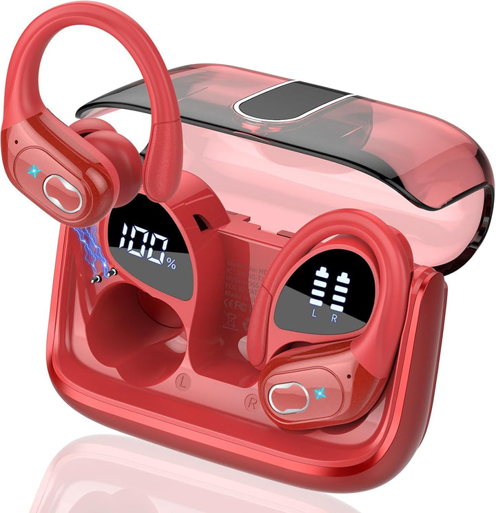 Aptkdoe Auriculares Inalámbricos 75hrs Bluetooth 5.4 Auriculares De...