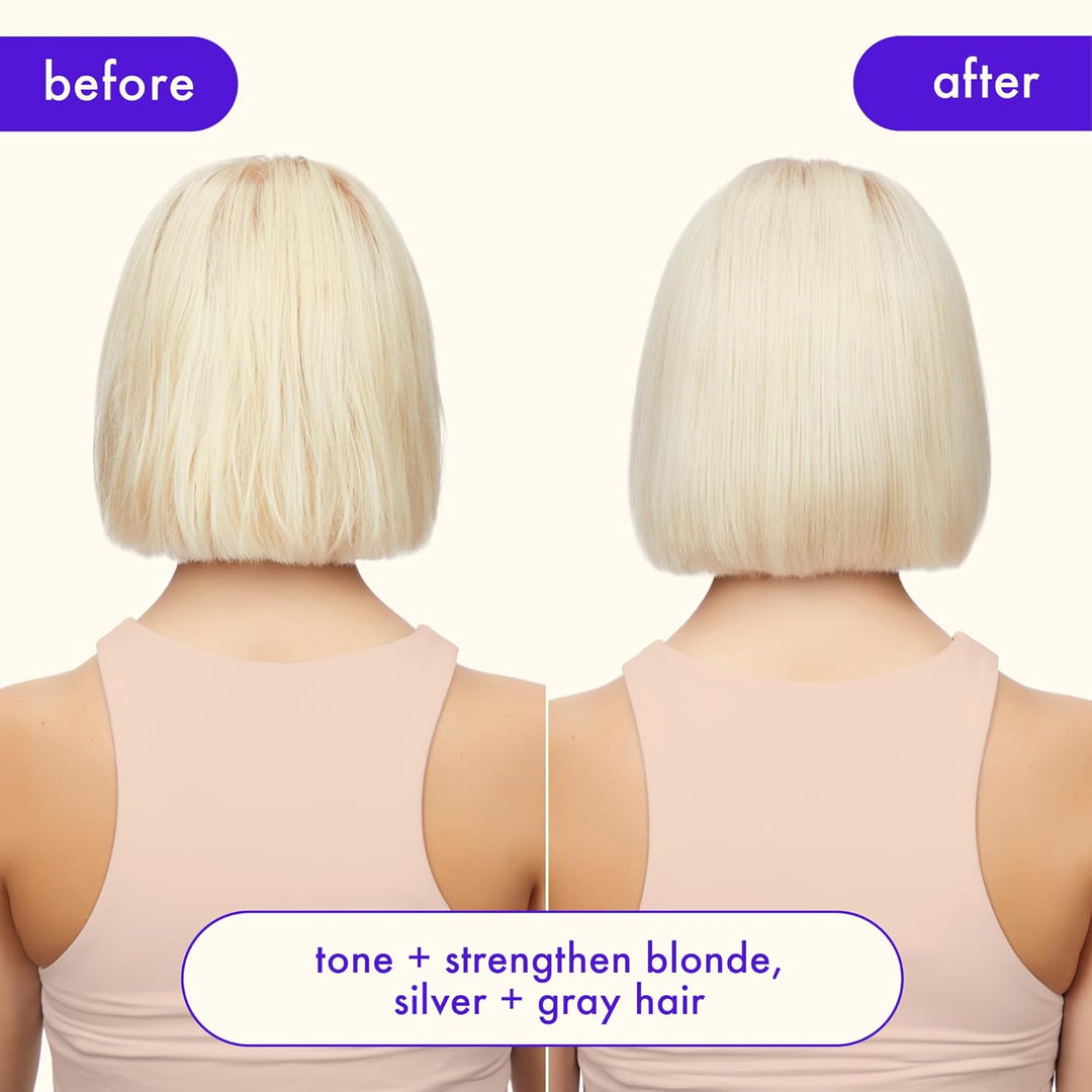amika bust your brass cool blonde strength repair shampoo