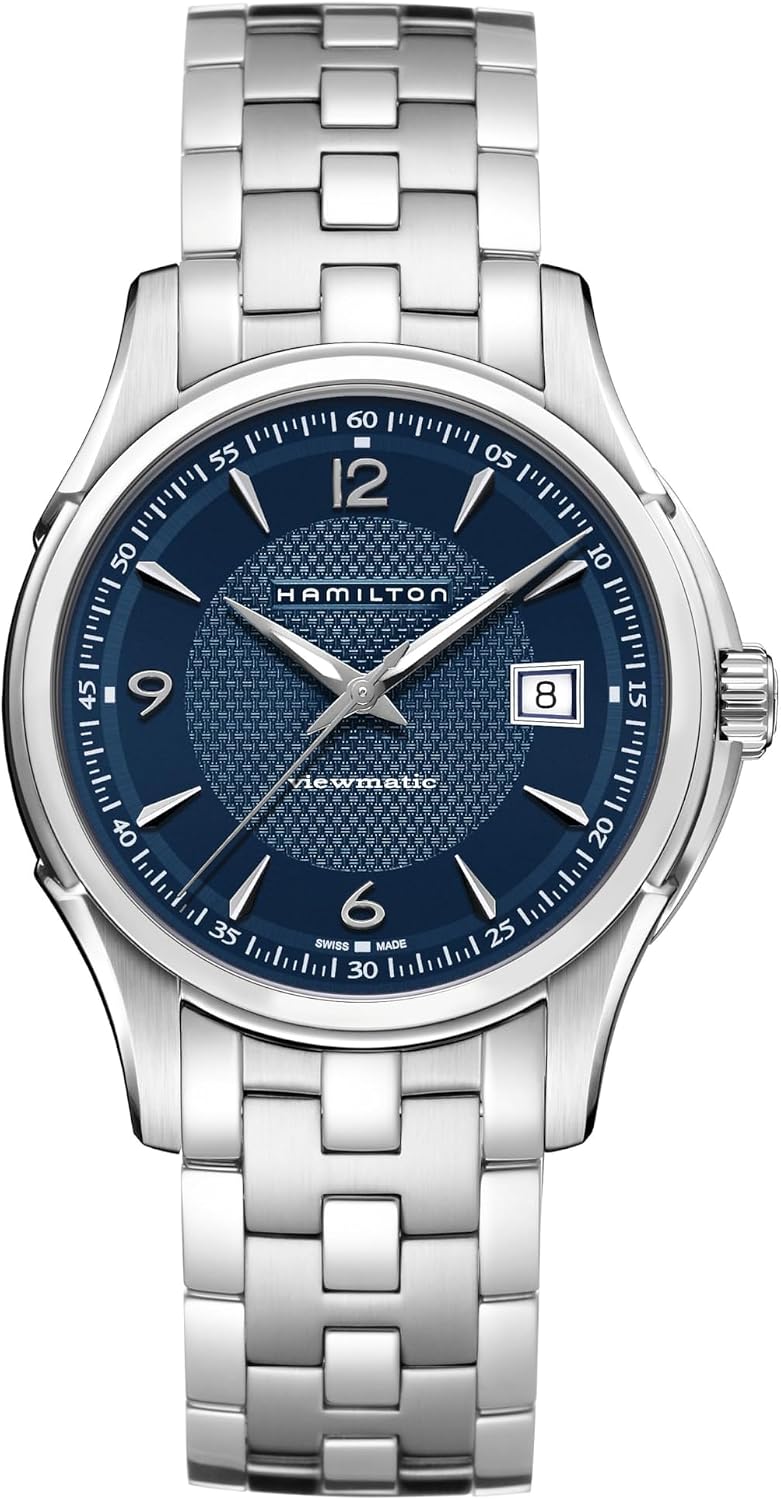 Hamilton Jazzmaster Reloj automático para hombre, caja de acero inoxidable