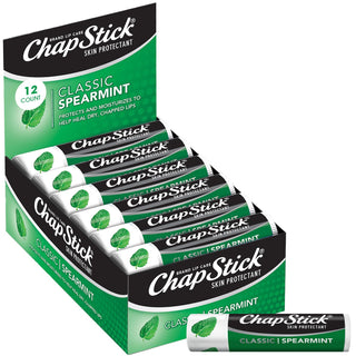ChapStick Bálsamo labial a granel, menta verde clásica, paquete de...