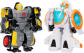 Transformers - Juguetes Space Blast, paquete de 2 figuras de acción de 4.5 pulgadas