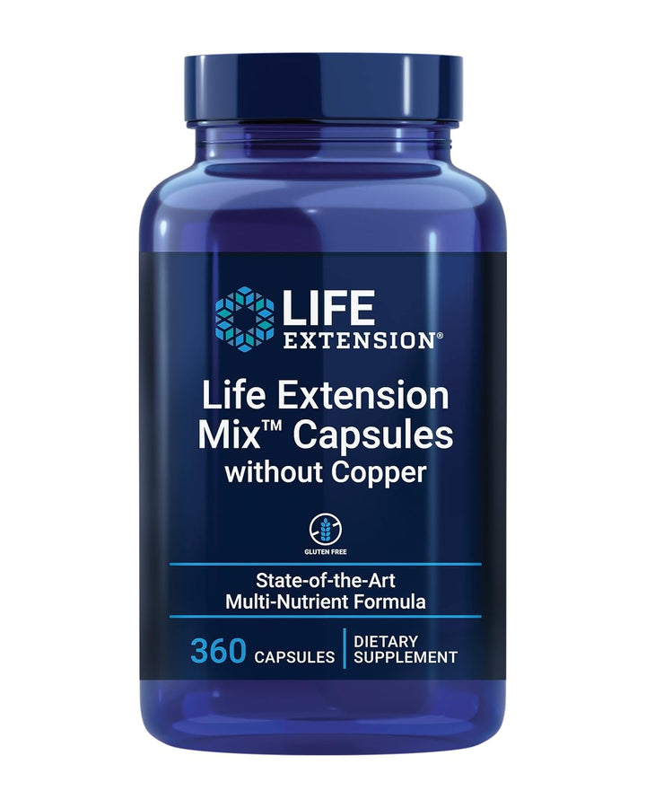 Life Extension Mezcla de cápsulas sin cobre \u2013 Suplemento de vi...