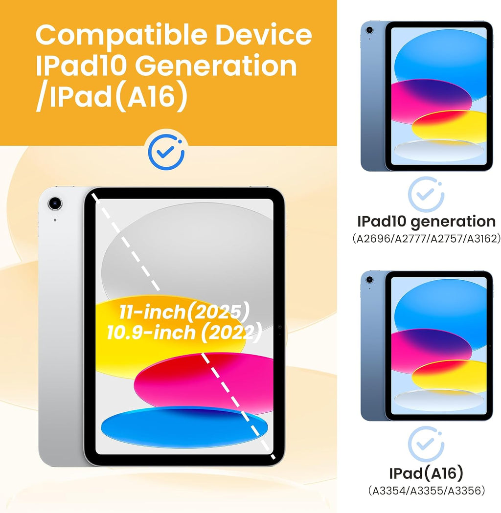 Pepkoo - Funda para niños para iPad (A16) de 11ª/10ª generación