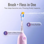 Soocas NEOS II SE - Cepillo de dientes eléctrico 2 en 1 con hilo dental de