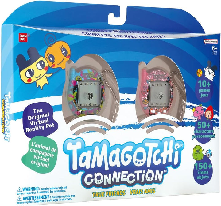 Tamagotchi Connection True Friends - Graffiti azul y graffiti rosa