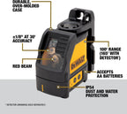 DeWalt DW088K Láser de línea cruzada con autonivelación