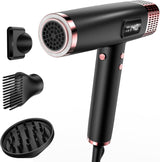 MESCOMB Secador de pelo de viaje con difusor, 1875 W de doble volta...