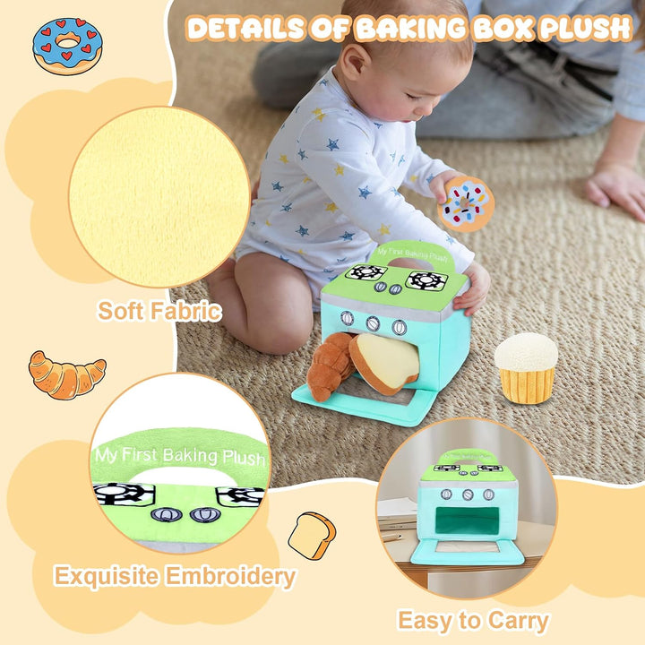 GERBIT My First Baking - Juego de juguetes para hornear con 5 pieza...