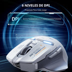 INPHIC IN9 Ratón inalámbrico para juegos, True Tri-Mode Bluetooth\/...