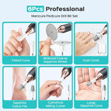 COSLUS Kit Profesional de Manicura y Pedicura, Lima de Uñas Eléctri...
