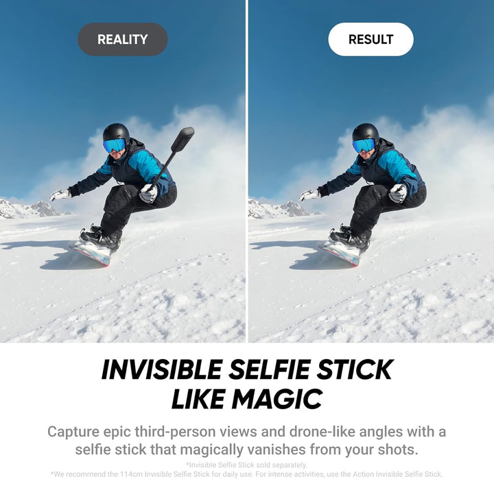 Insta360 X4 Air Kit de inicio - Cámara 360 de 8K y 165g ligera, pal...