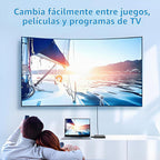 Interruptor HDMI 8K 3 en 1 salida 4K@120Hz HDMI Switcher con