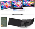 ROYY - Extensor de pantalla para laptop, monitor portátil 1080P FHD...