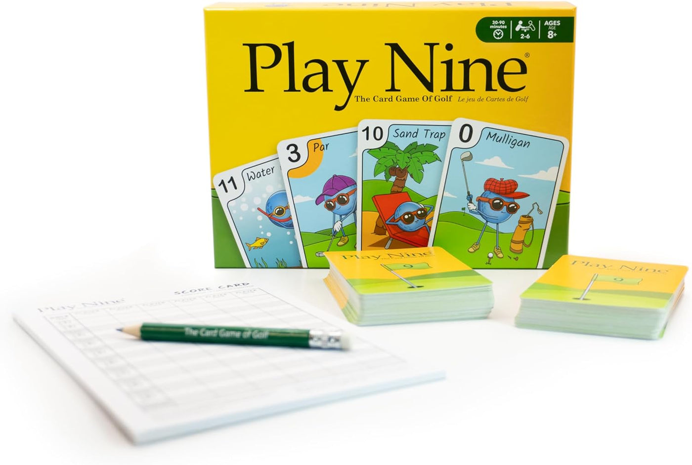 Play Nine El juego de cartas del golf