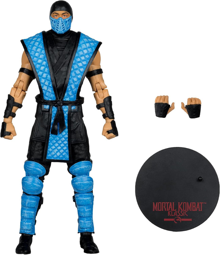 McFarlane Toys - Figura de acción Mortal Kombat Klassic Sub-Zero de...