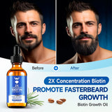 Aceite para el crecimiento de la barba, aceite de biotina para barb...