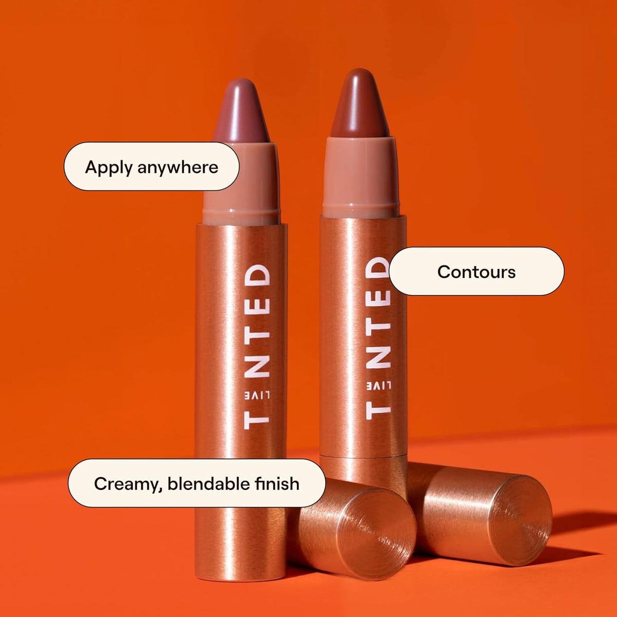 Live Tinted Huestick Cremoso, Ojo, Labios y Mejillas Multistick Duo...