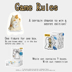 52TOYS Ghody - Caja ciega Behold My Cat, juego completo de 9 piezas coleccionables de juguetes Kawaii, figuras de acción de regalo creativo, decoración de habitación, decoración de escritorio de 1.85