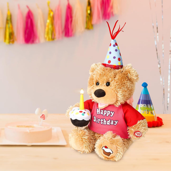 Humor Ted Oso de peluche interactivo bailando y cantando feliz cump...