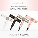 ELLA BELLA® Secador de pelo iónico profesional con difusor \u2022 S...