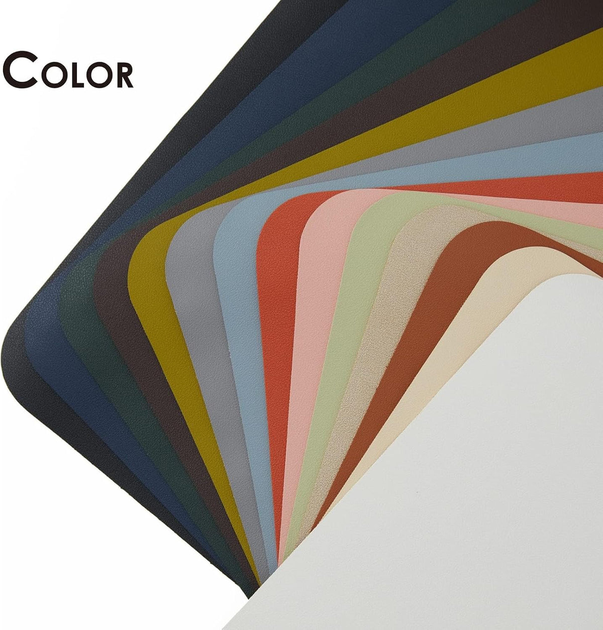Tapete grande de corcho para escritorio, 47.2 x 17 pulgadas, para oficina y hogar, ideal para alfombrilla de mouse grande y alfombrilla de escritorio en la parte superior de escritorios (verde oscuro)