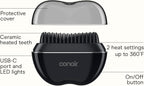 Conair Herramienta de retoque 5 Minute Fix Cepillo alisador
