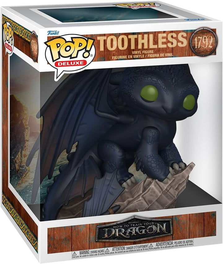 Funko Pop Deluxe: Cómo entrenar a tu dragón: Toothless