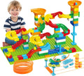 Bloques de construcción Marble Run, juguete STEM de 128 piezas con