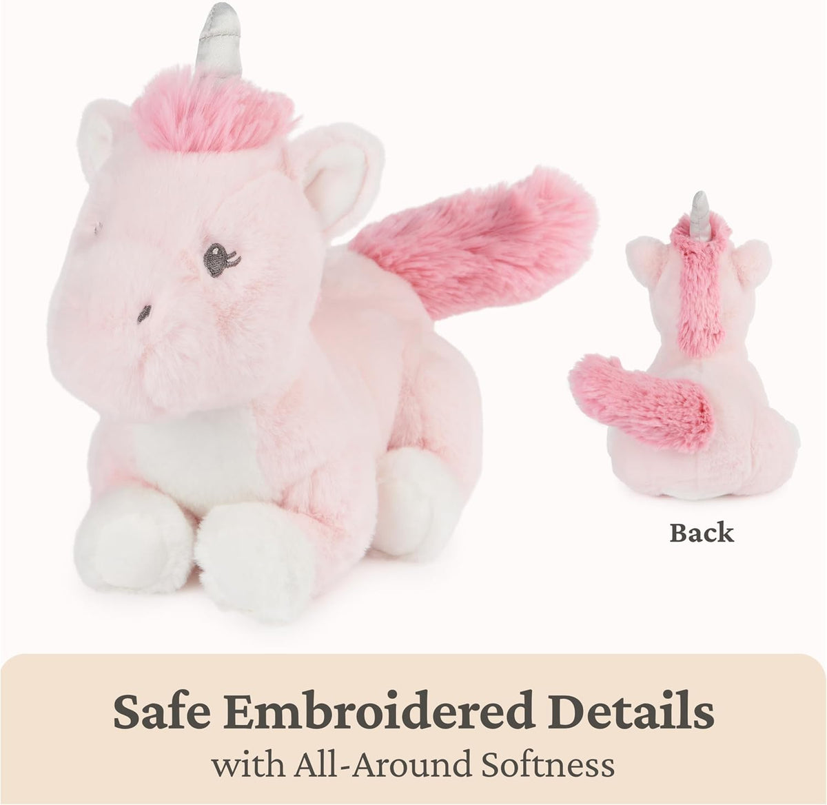 GUND Baby Alora Unicorn 10-Inch Sensory Stuffed Animal para Ages 0+