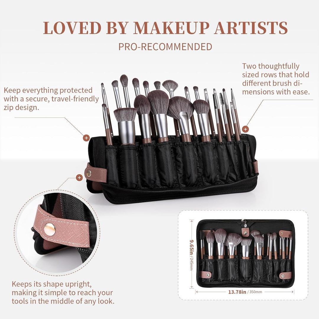 DUcare Juego de 22 brochas de maquillaje profesionales de grado pro...