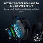 Razer BlackShark V3 Auriculares inalámbricos para juegos PlayStation, color