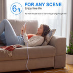 Para iPhone 18 17 16 15 cargador de carga rápida USB C cargador bloque 6FT