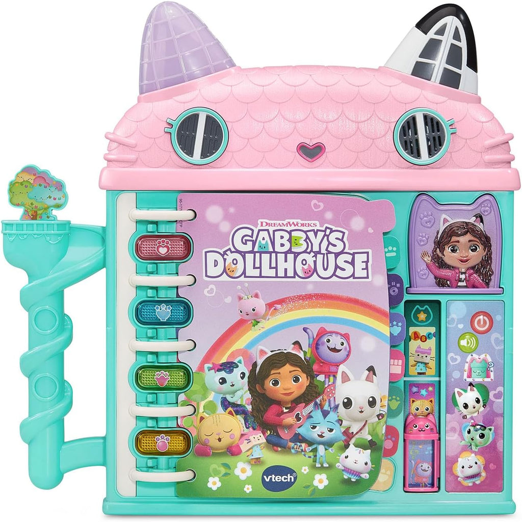 VTech Libro de Descubrimiento del Gato-Ascensor de la Casa de Muñecas de Gabby