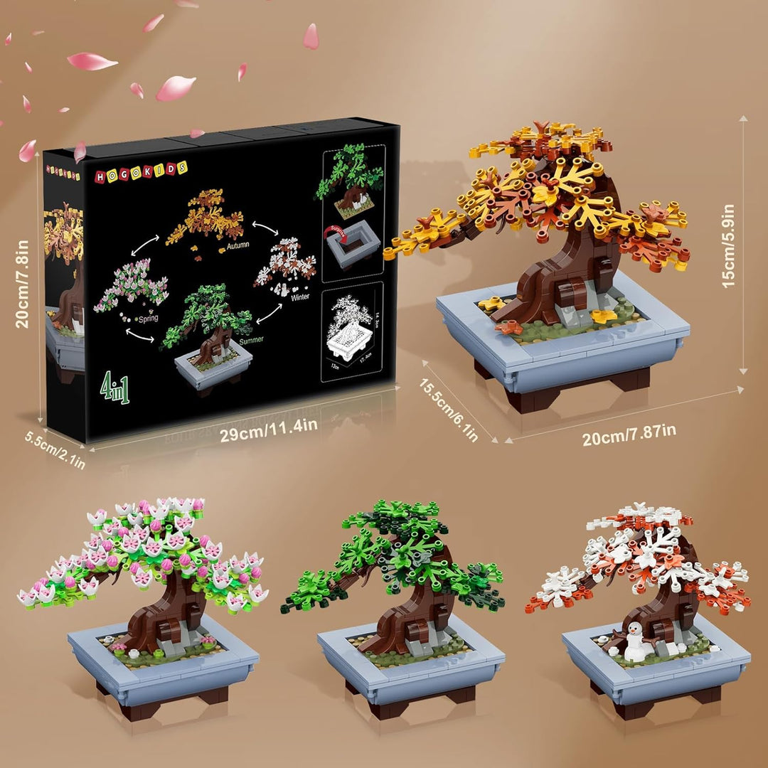 HOGOKIDS Juego de construcción de flores de cerezo 584