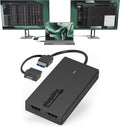 Adaptador USB C, USB 3.0 a HDMI dual para monitores duales