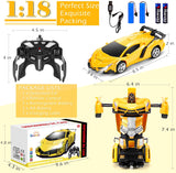 Dolanus Coche a control remoto: los autos robot transformables a co...