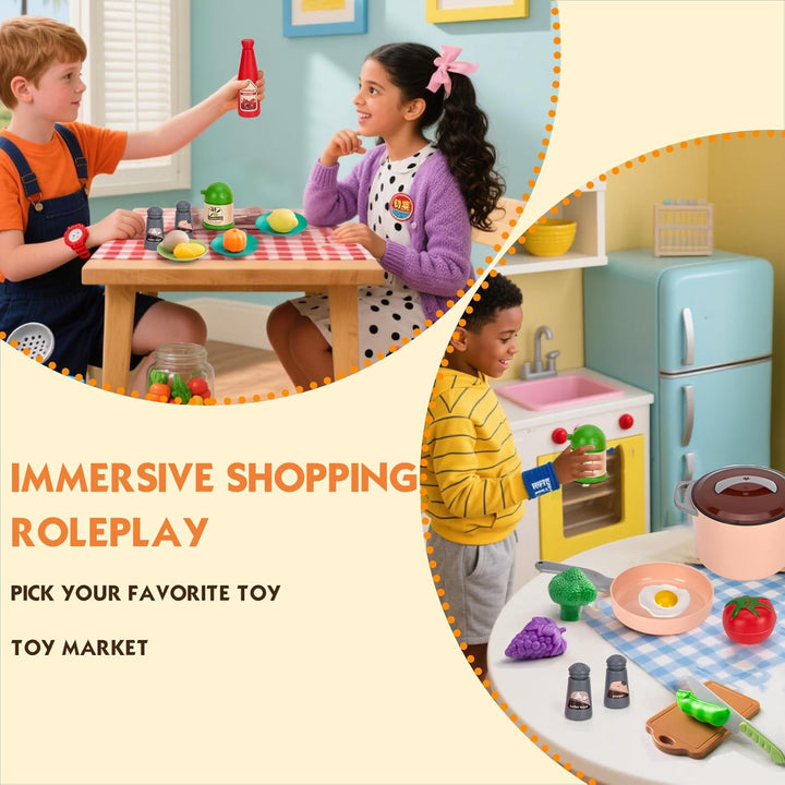 35 piezas de accesorios de juguete para cocina de niños, juego de c...