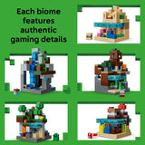 LEGO Minecraft Mini Biomes - Juguete de construcción y