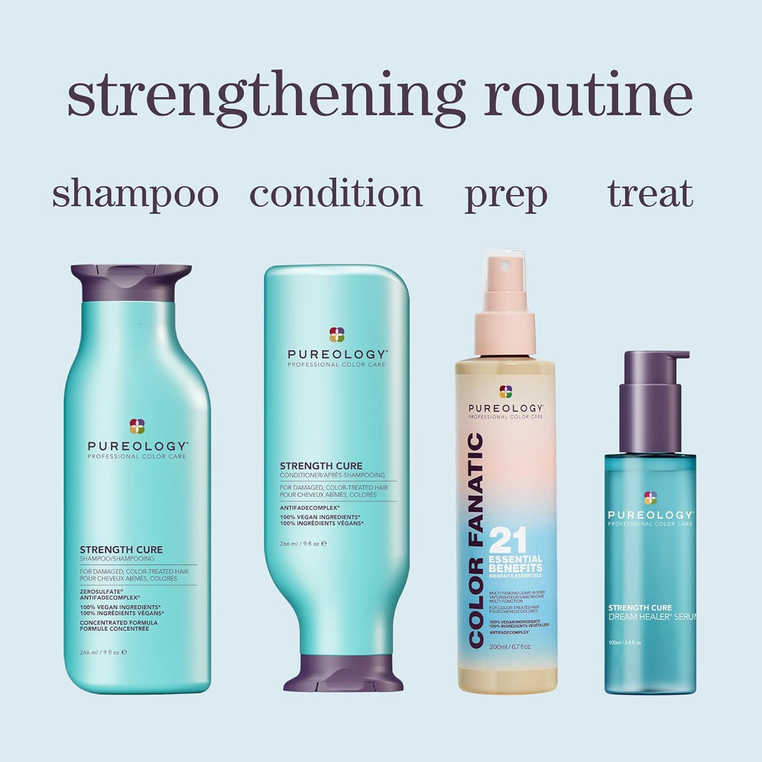 Pureology Acondicionador de curación de fuerza | Para cabello dañad...