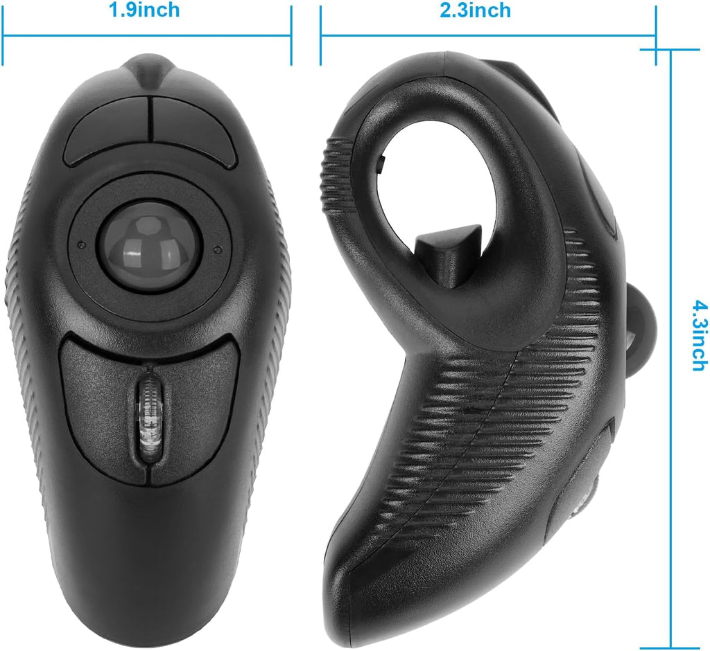 Welspo Ratón láser inalámbrico Trackball