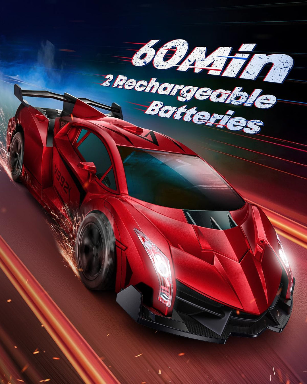 Veeniix V992 - Transform RC, auto a control remoto, transform robot...