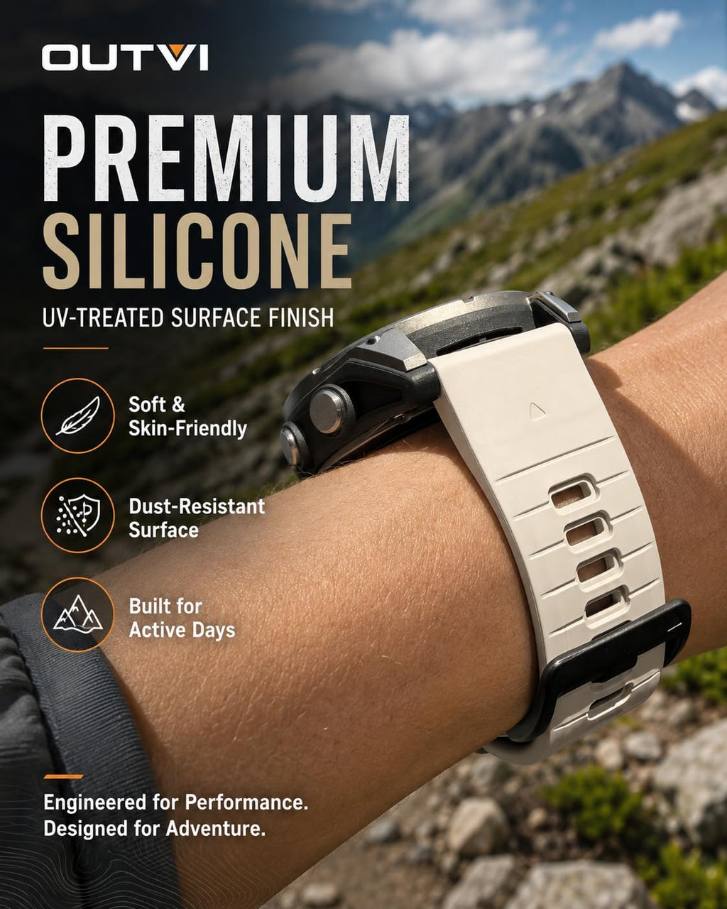 Correa de reloj de 0.866 in para Garmin Fenix 5 6 7 Pro Sapphire Solar Forerunner 965 955 935 745 epix Pro Gen 2 1.850 in solo silicona suave ajuste rápido 22 correas de reloj de repuesto para