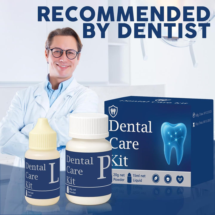 Kit de reparación dental dental con óxido de zinc Eugenol cemento d...