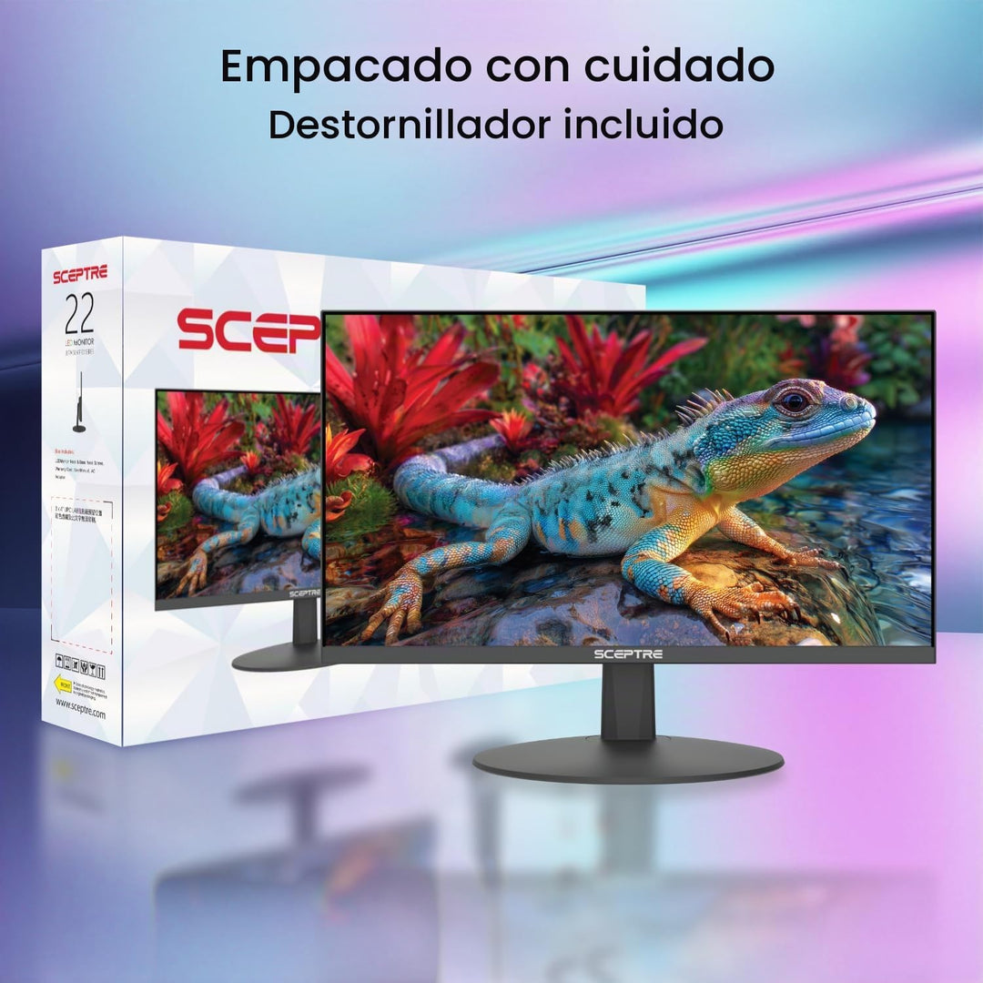 Sceptre Nuevo monitor para juegos de 22 pulgadas, FHD 1080p, hasta...